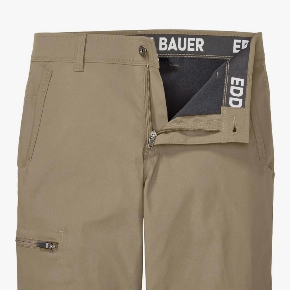 Men’s fleece lined pants Size 40 X 30 Eddie Bauer